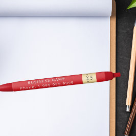 Logo des Unternehmens Red Company Kugelschreiber