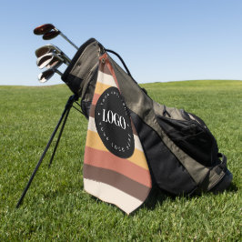 Logo des Unternehmens Retro Stripes - Willkommen 6 Golfhandtuch