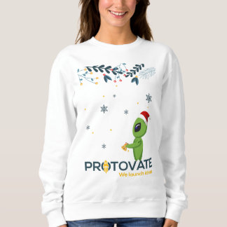 Logo des White Winter Greenie Protovate Sweatshirt