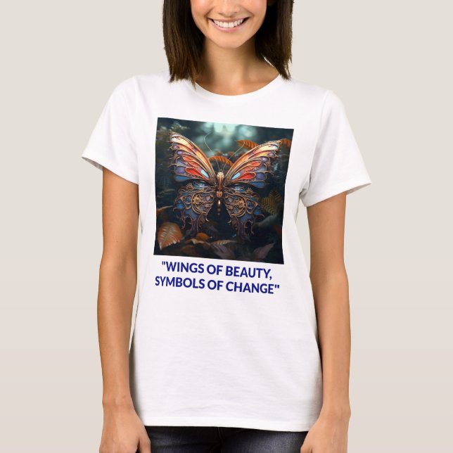 Logo-Design für Butterfly-T - Shirt (Vorderseite)