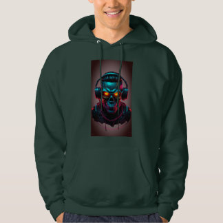 Logo-Design für das Futuristische Skull-Hemd Hoodie