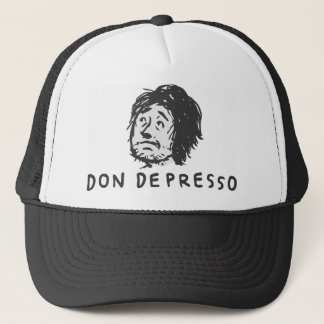 Logo Dons Depresso (Thumbnail-Gesicht + Name) Truckerkappe