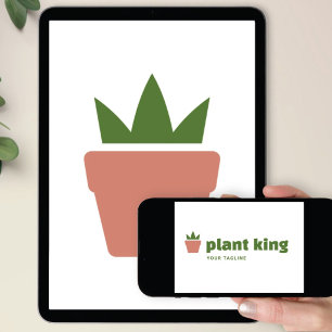 Logo Download Topfpflanze Gartenbau Markenzeiche Einladung