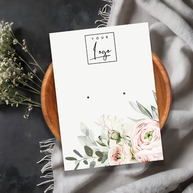 Logo-Ehrenhalter für weich blütengrüne Peony Folia Visitenkarte (Von Creator hochgeladen)