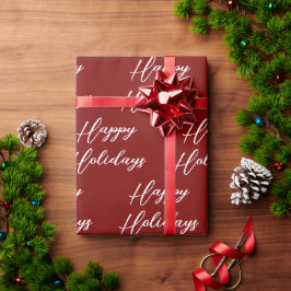 Logo eines professionellen Reiseunternehmens Geschenkpapier