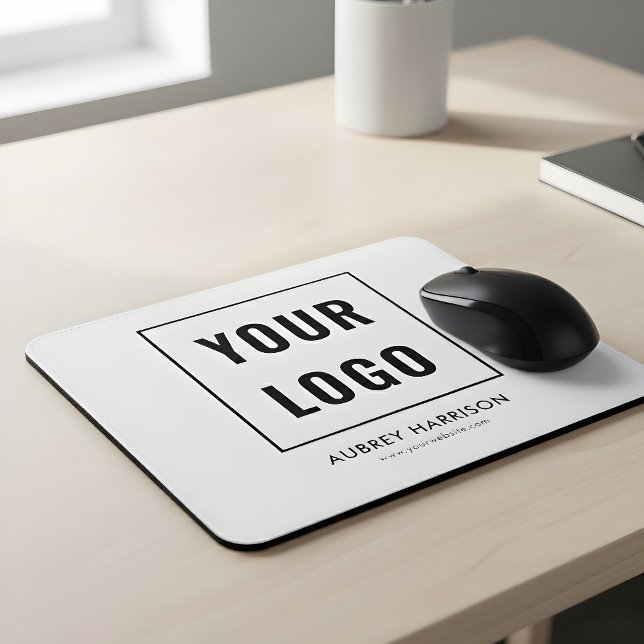 Logo einfach Beruflich Mousepad (Von Creator hochgeladen)