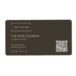 Logo elegant Moderner Minimalistischer QR-Code