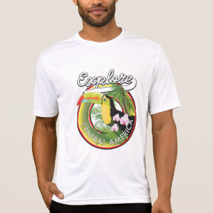 Logo Erkunden Sie Mittelamerika. T-Shirt