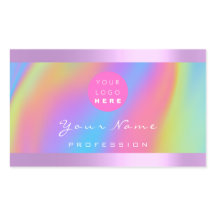 Logo Eyelash Makeup Haar Nails Holograph Lila
