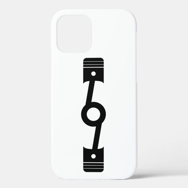 Logo-Fall für iPhone 12 Boxer Motor Case-Mate iPhone Hülle (Rückseite)