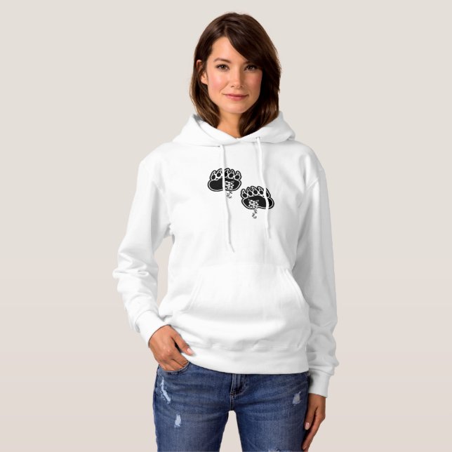 Logo "Fashion Ayasha Bear Paws" Hoodie (Vorne ganz)