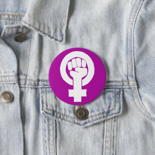 Logo, Feminist/feminista, Gleichheit/igualidad: Button