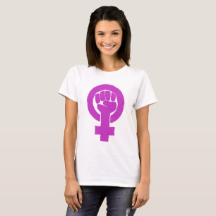 Logo, Feminist/feminista, Gleichheit/igualidad: T-Shirt
