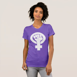 Logo, Feminist/feminista, Gleichheit/igualidad: T-Shirt