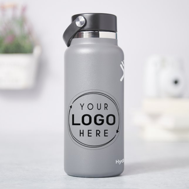 Logo-Flasche für die Markenbezeichnung "Custom Bus Aufkleber (HydroFlask)