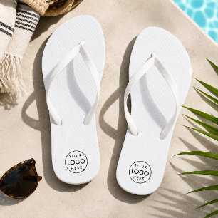 Logo Flip Flops Individuelle Business-Pool-Stran