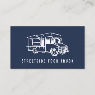Logo "Food Truck" Visitenkarte