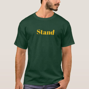 Logo Forest Green Herren Baumwolle   T-Shirt