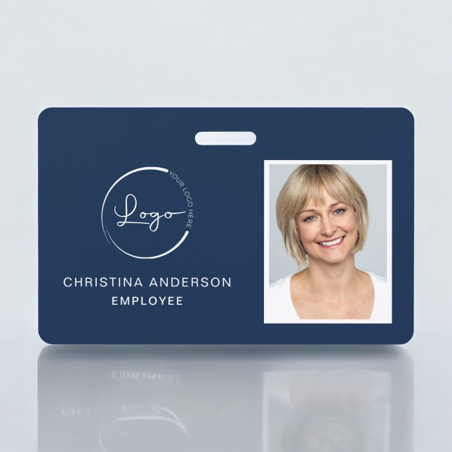 Logo-Foto für Navy Blue Employee Corporate Work Ausweis (Von Creator hochgeladen)