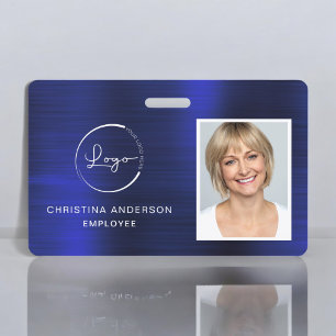 Logo-Foto für Navy Blue Employee Corporate Work Ausweis