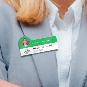 Logo-Foto-ID Modernes Unternehmen für umweltfreund Namensschild
