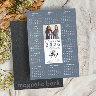 Logo-Foto Info Dusty Kalender 2026 Magnetkarte Magneteinladung