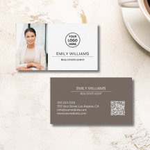 Logo-Foto-QR-Code für Immobilienmakler