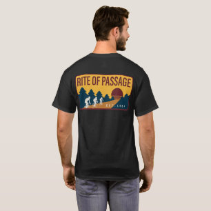 Logo für 40 Jahre - schwarz T-Shirt