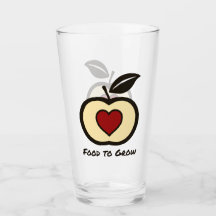 Logo für Apple & Heart Red & Black Food to Groove