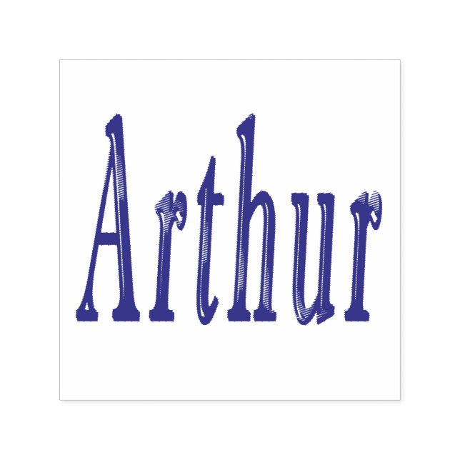 Logo für Arthur, Permastempel (Design)