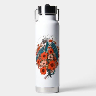 Logo für asiatische Drachen Trinkflasche
