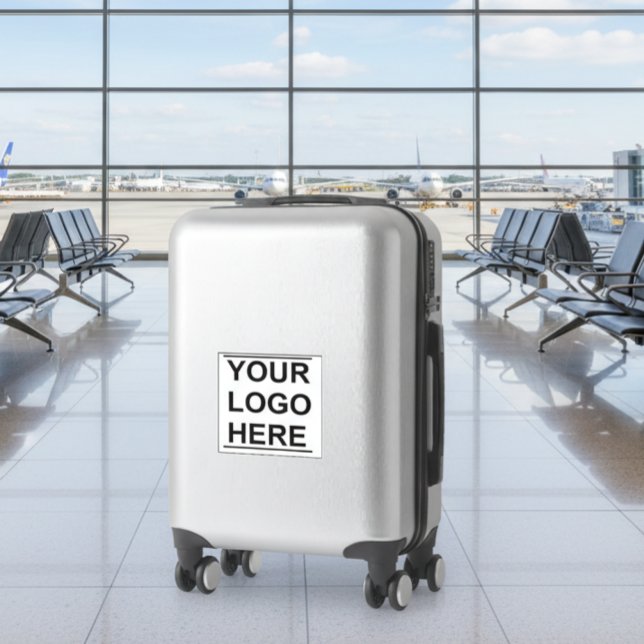 Logo für benutzerdefinierte Gepäckstücke | Wasserd Aufkleber (custom logo sticker for your suitcase)