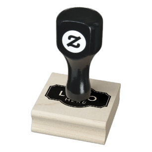 Logo für benutzerdefinierte Markenbezeichnungen Gummistempel