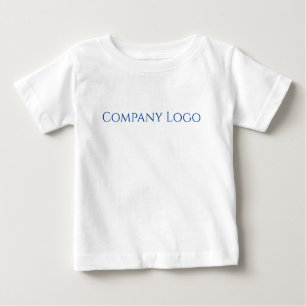 Logo für benutzerdefinierte Unternehmen Baby T-shirt