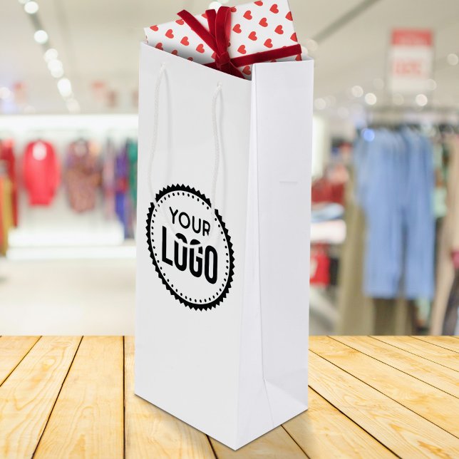 Logo für benutzerdefinierte Unternehmen Geschenktüte Für Weinflaschen (Von Creator hochgeladen)