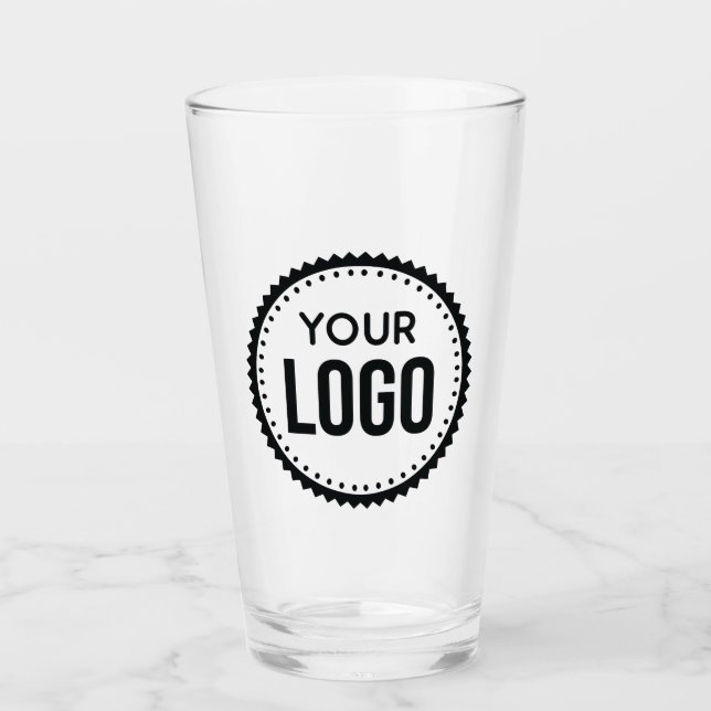 Logo für benutzerdefinierte Unternehmen Glas (Vorderseite)