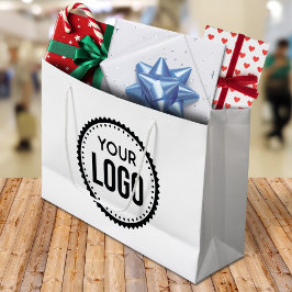 Logo für benutzerdefinierte Unternehmen Große Geschenktüte