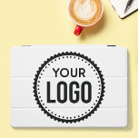 Logo für benutzerdefinierte Unternehmen iPad Pro Cover<br><div class="desc">Personalisieren Sie ein Cover mit diesem einfachen und minimalistischen Logo-Template,  und fördern Sie Ihr Unternehmen oder Ihr Unternehmen,  um die Leads zu erhöhen und mehr Umsatz zu generieren. Fügen Sie Ihr Logo hinzu,  wenn Sie Hilfe oder passende Artikel benötigen,  kontaktieren Sie mich bitte.</div>