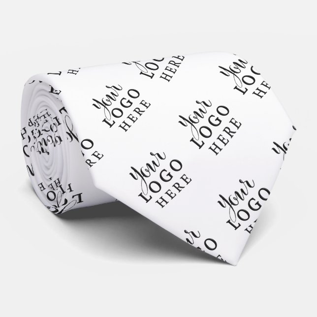 Logo für benutzerdefinierte Unternehmen Krawatte (Gerollt)