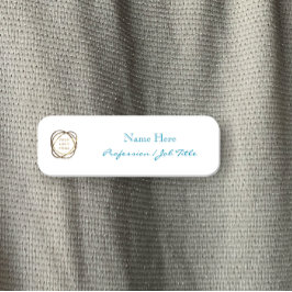 Logo für benutzerdefinierte Unternehmen Moderne El Namensschild