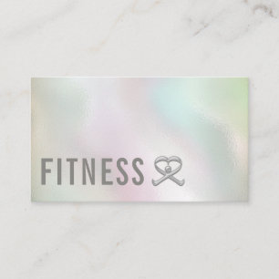 Logo für berufliche Fitness für Personaltrainer Visitenkarte