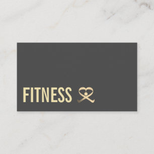 Logo für berufliche Fitness für Personaltrainer Visitenkarte