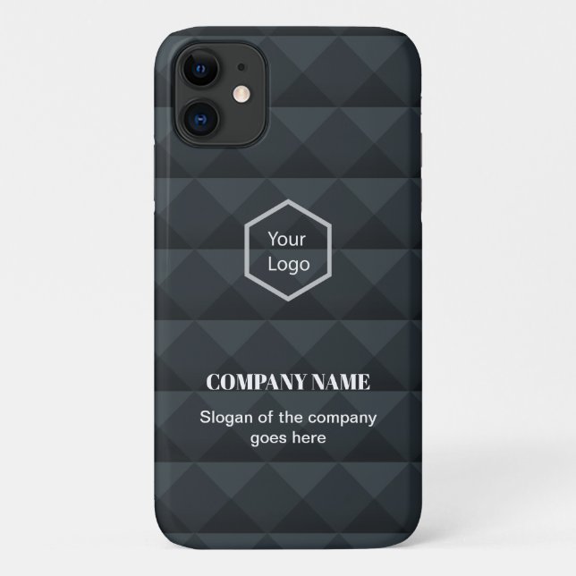 Logo für berufliche Unternehmen Case-Mate iPhone Hülle (Rückseite)
