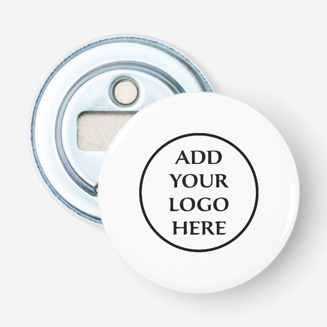 Logo für berufliche Unternehmen hier Flaschenöffner (Vorderseite)