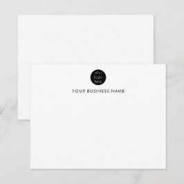 Logo für berufliche Unternehmen Mitteilungskarte