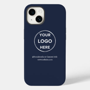 Logo für "Custom Navy Blue Business" Case-Mate iPhone 14 Hülle