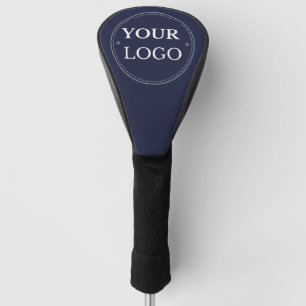 Logo für "Custom Navy Blue Business" Golf Headcover