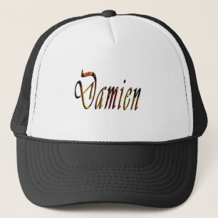 Logo für Damien, Truckerkappe