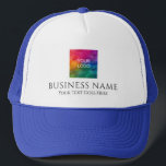 Logo für das benutzerdefinierte Upload-Unternehmen Truckerkappe<br><div class="desc">Benutzerdefiniertes Upload Business Company Logo hier Personalisiert Template Trucker Hat.</div>