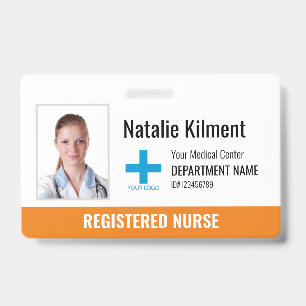 Logo für das Foto "Name des Krankenhauses" Orange Ausweis